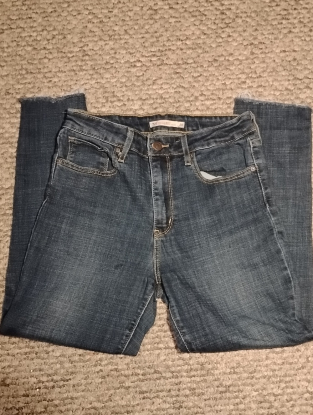 Levi's 721 High Rise Skinny Jeans